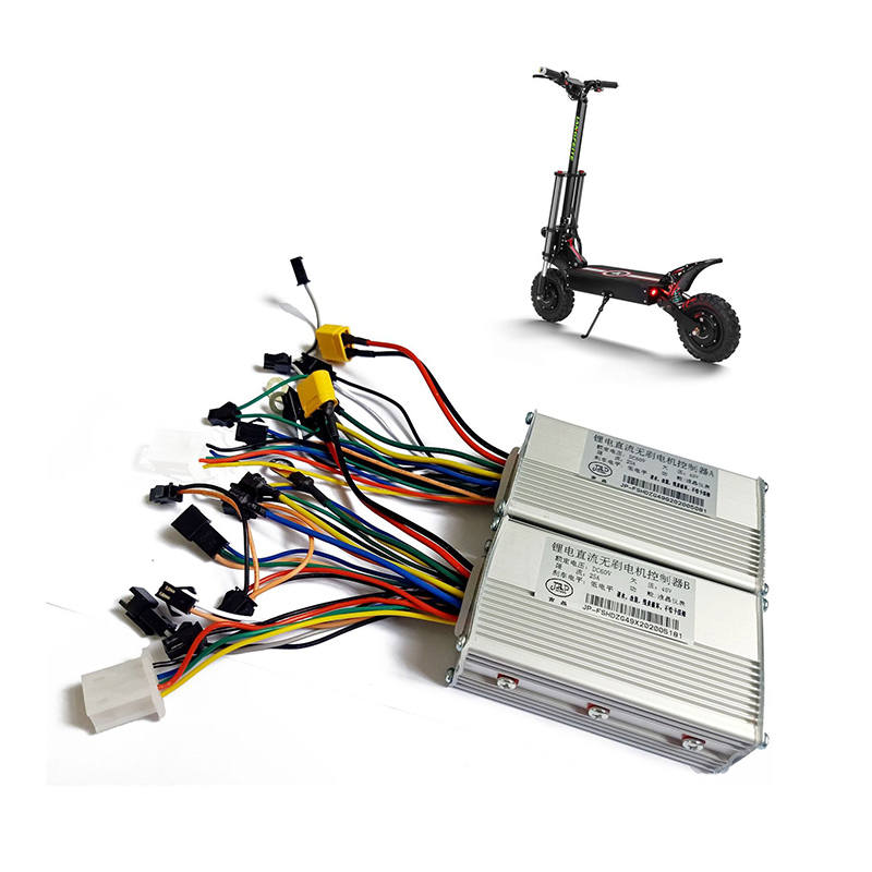 72V 45A Dual Controller - J & p-電動スクーターインテリジェントコントローラー,デュアルモードブラシレスモーター,jipin,a,b,60v,25a,50aモーター