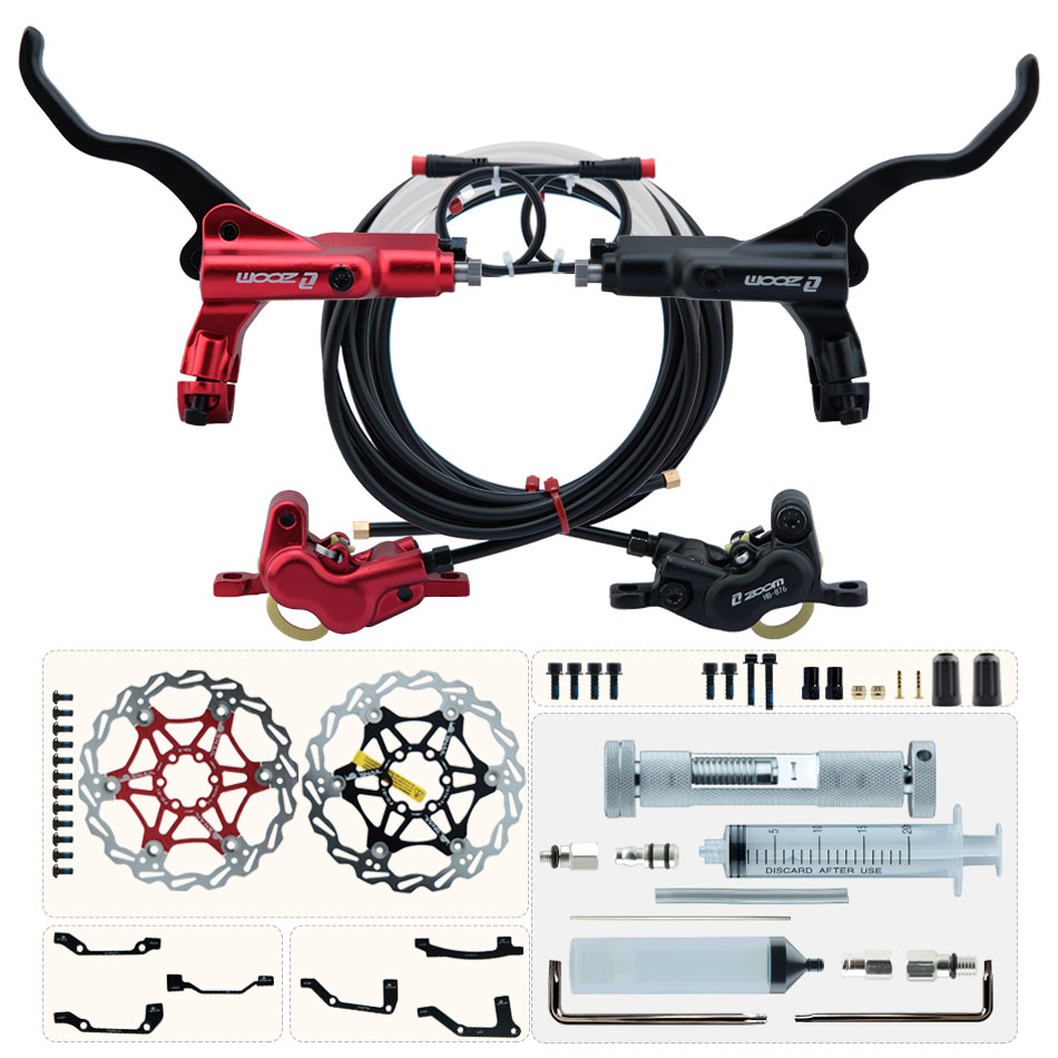 ZOOM HB-876E 4 ピストン ディスク油圧ブレーキ - Zoom Hydraulic Brake 4 Piston E-Scooter のレビューと価格