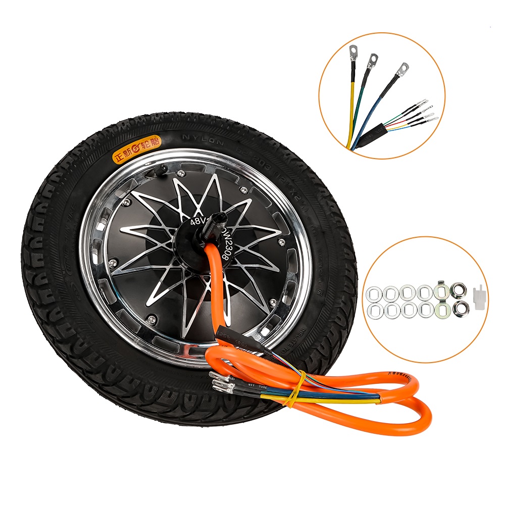 電動自転車ホイール駆動モペットエンジン分割設計モーターバギー - 60V 5000W Brushless Hub Motor のレビューと価格