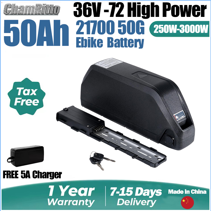 48V 30AH電動自転車バッテリー 21700セル 60V - 60V 30Ah 21700 Battery Pack のレビューと価格